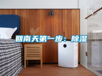 行業(yè)新聞回南天第一步：除濕