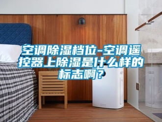 行業新聞空調除濕檔位-空調遙控器上除濕是什么樣的標志啊？