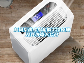 常見問題新風(fēng)系統(tǒng)除濕機的工作原理及其優(yōu)點大公開