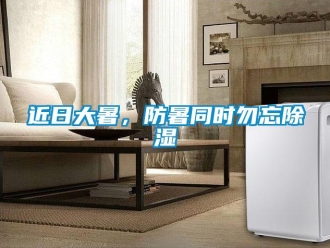 行業(yè)新聞近日大暑，防暑同時(shí)勿忘除濕
