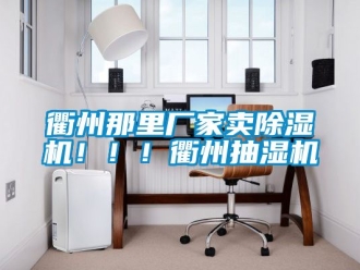 企業(yè)新聞衢州那里廠家賣除濕機！！！衢州抽濕機