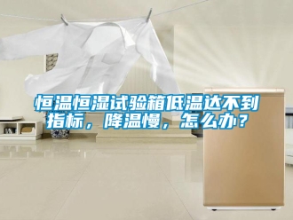 知識(shí)百科恒溫恒濕試驗(yàn)箱低溫達(dá)不到指標(biāo)，降溫慢，怎么辦？