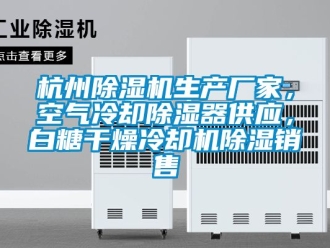 企業(yè)新聞杭州除濕機生產(chǎn)廠家，空氣冷卻除濕器供應(yīng)，白糖干燥冷卻機除濕銷售