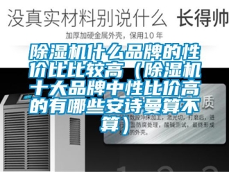 企業新聞除濕機什么品牌的性價比比較高（除濕機十大品牌中性比價高的有哪些安詩曼算不算）