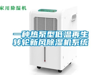 常見問題一種熱泵型低溫再生轉輪新風除濕機系統
