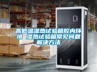 常見問題高低溫濕熱試驗箱腔內環境 濕熱試驗箱常見問題解決方法