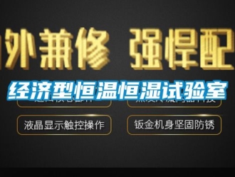 知識百科經濟型恒溫恒濕試驗室