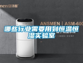 知識百科哪些行業需要用到恒溫恒濕實驗室