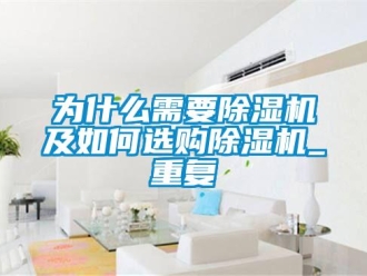 行業(yè)新聞為什么需要除濕機及如何選購除濕機_重復(fù)