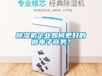 常見問題除濕機企業如何更好的做電子商務？