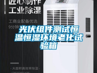 知識百科光伏組件測試恒溫恒濕環境老化試驗箱