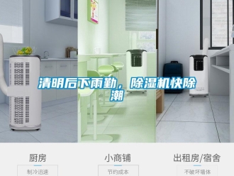 行業新聞清明后下雨勤，除濕機快除潮