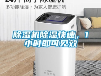 企業新聞除濕機除濕快速，1小時即可見效
