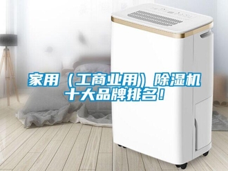 企業新聞家用（工商業用）除濕機十大品牌排名！