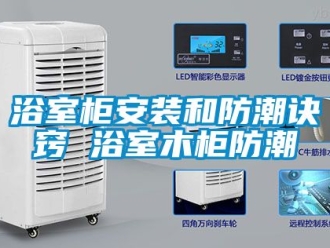 常見問題浴室柜安裝和防潮訣竅 浴室木柜防潮