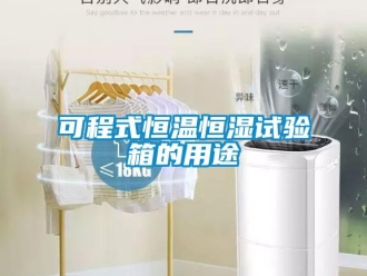 知識百科可程式恒溫恒濕試驗箱的用途
