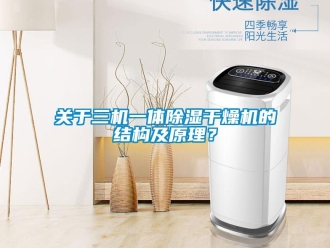 行業(yè)新聞關(guān)于三機(jī)一體除濕干燥機(jī)的結(jié)構(gòu)及原理？