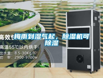 行業(yè)新聞梅雨到濕氣起，除濕機(jī)可除濕