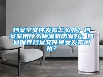 行業新聞檔案室文件發霉怎么辦？檔案室用什么除濕機防潮好？如何保存檔案文件免受發霉困擾？