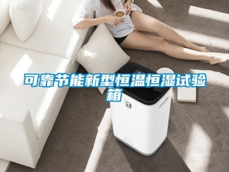 知識百科可靠節能新型恒溫恒濕試驗箱
