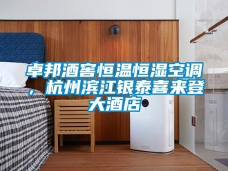 知識百科卓邦酒窖恒溫恒濕空調(diào)，杭州濱江銀泰喜來登大酒店