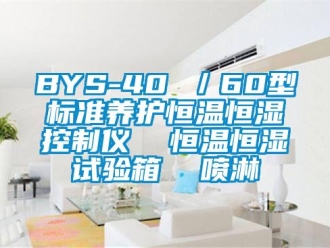 常見問題BYS-40 ／60型標準養護恒溫恒濕控制儀  恒溫恒濕試驗箱  噴淋