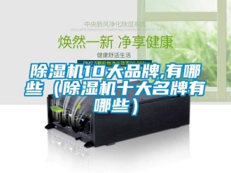 企業(yè)新聞除濕機(jī)10大品牌,有哪些（除濕機(jī)十大名牌有哪些）