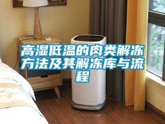 常見(jiàn)問(wèn)題高濕低溫的肉類(lèi)解凍方法及其解凍庫(kù)與流程