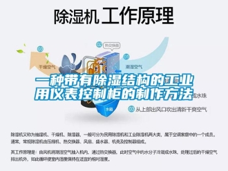 企業新聞一種帶有除濕結構的工業用儀表控制柜的制作方法