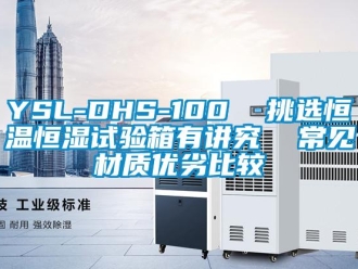常見問題YSL-DHS-100  挑選恒溫恒濕試驗箱有講究  常見材質優劣比較