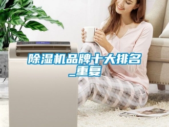 企業新聞除濕機品牌十大排名_重復
