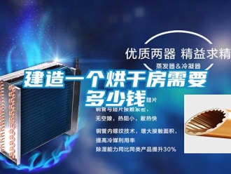 行業(yè)新聞建造一個烘干房需要多少錢