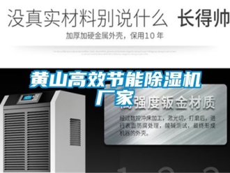 企業新聞黃山高效節能除濕機廠家