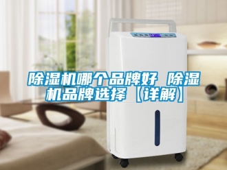 企業新聞除濕機哪個品牌好 除濕機品牌選擇【詳解】