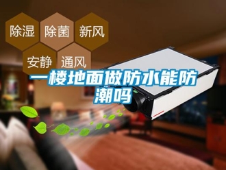 常見問題一樓地面做防水能防潮嗎
