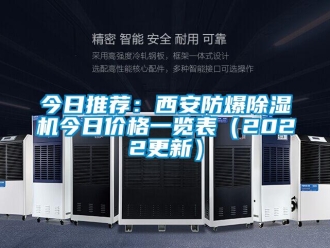 企業(yè)新聞今日推薦：西安防爆除濕機今日價格一覽表（2022更新）