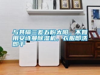 企業新聞與其隔三差五盼太陽，不如用安詩曼除濕機，衣服即洗即干