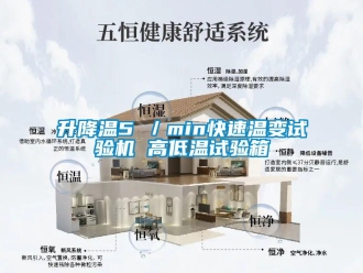 常見問題升降溫5℃／min快速溫變試驗機 高低溫試驗箱
