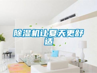 企業新聞除濕機讓夏天更舒適