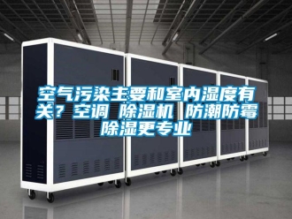 行業新聞空氣污染主要和室內濕度有關？空調≠除濕機 防潮防霉除濕更專業