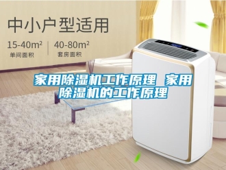 常見問題家用除濕機工作原理 家用除濕機的工作原理