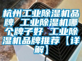 常見問題杭州工業(yè)除濕機品牌 工業(yè)除濕機哪個牌子好 工業(yè)除濕機品牌推薦【詳解】