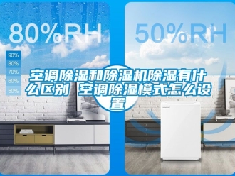 行業新聞空調除濕和除濕機除濕有什么區別 空調除濕模式怎么設置