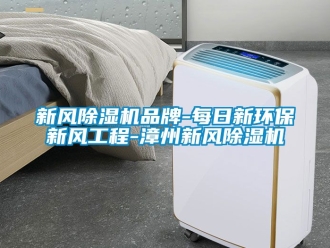 常見問題新風(fēng)除濕機(jī)品牌-每日新環(huán)保新風(fēng)工程-漳州新風(fēng)除濕機(jī)