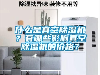 企業新聞什么是真空除濕機？有哪些影響真空除濕機的價格？