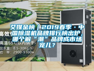 企業新聞艾媒金榜｜2019春季·中國除濕機品牌排行榜出爐，哪個解“潮”品牌成市場寵兒？