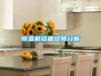 常見問題除濕機結霜故障分析