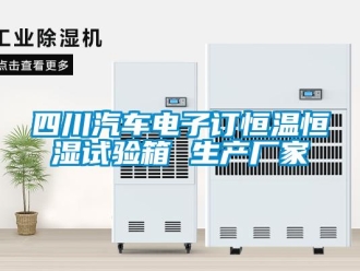 知識百科四川汽車電子訂恒溫恒濕試驗箱 生產廠家