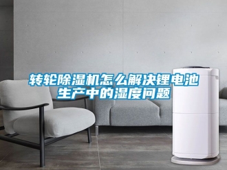 常見問題轉輪除濕機怎么解決鋰電池生產中的濕度問題