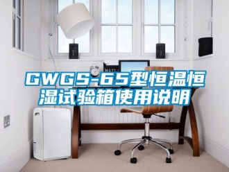 常見問題GWGS-65型恒溫恒濕試驗箱使用說明
